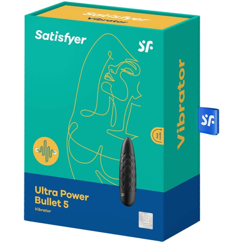 Stimulateur Clitoridien Ultra Power Bullet 5 Noir - Satisfyer