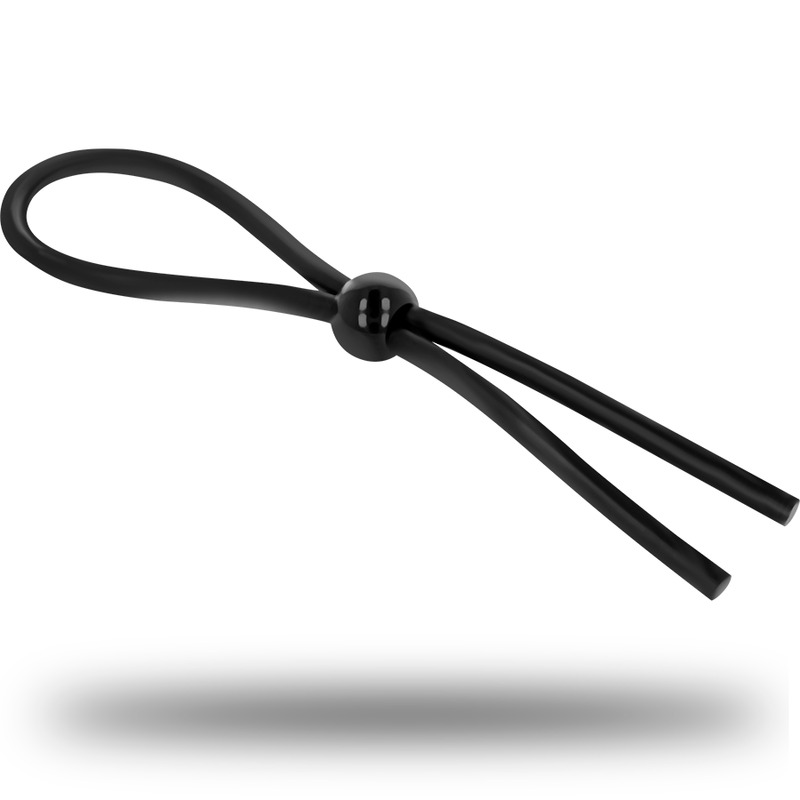 Anneau Pénien Ajustable Cordon Noir - Ohmama Fetish - OHMAMA FETISH