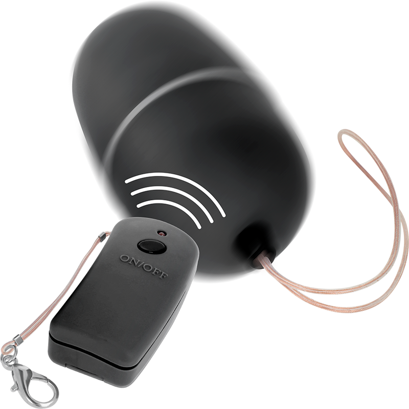 Online - Mini Oeuf vibrant avec télécommande - Noir