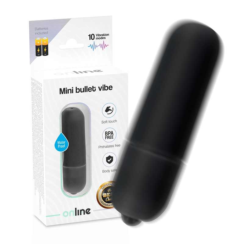 Stimulateur Mini Balle Vibrante Online Noire - Online
