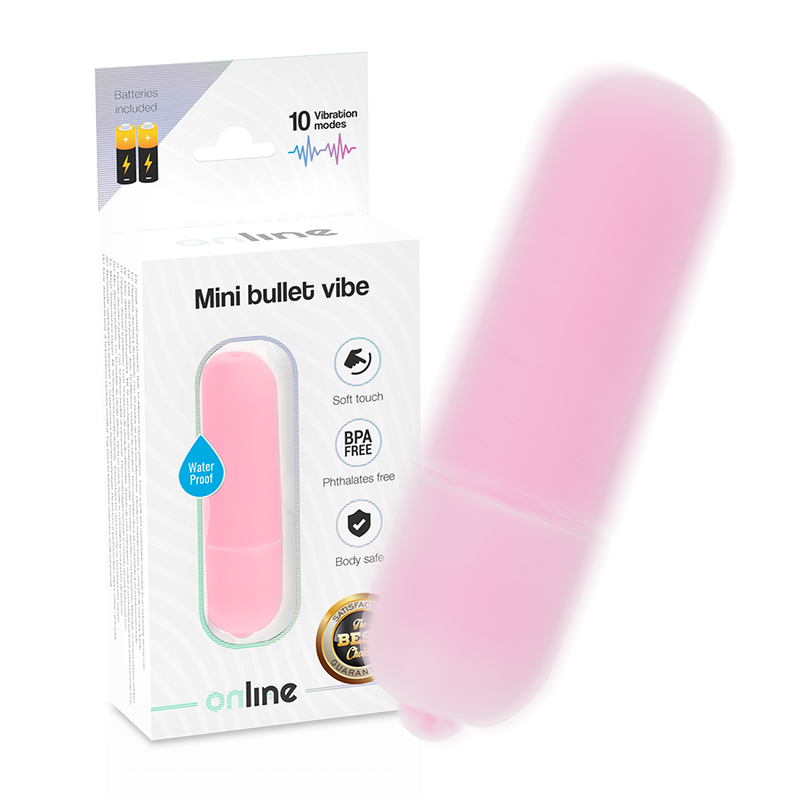 Online - mini balle vibrant rose