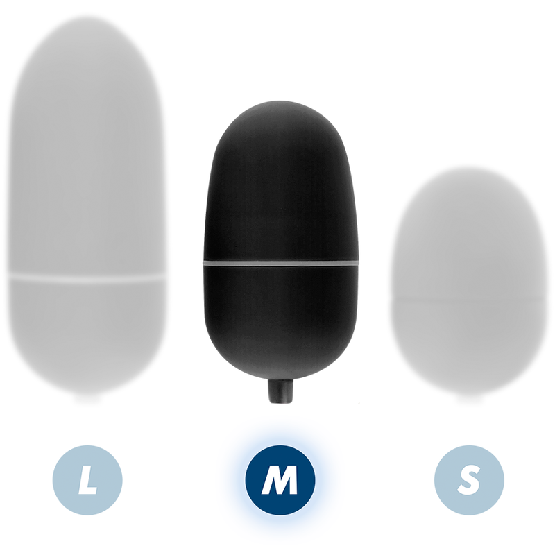 Online – Oeuf Vibrant avec Télécommande Taille M – Noir