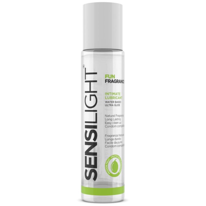 Intimateline - Lubrifiant Aromatisé Fruit de la passion Sensilight à base d’eau - 60 ml