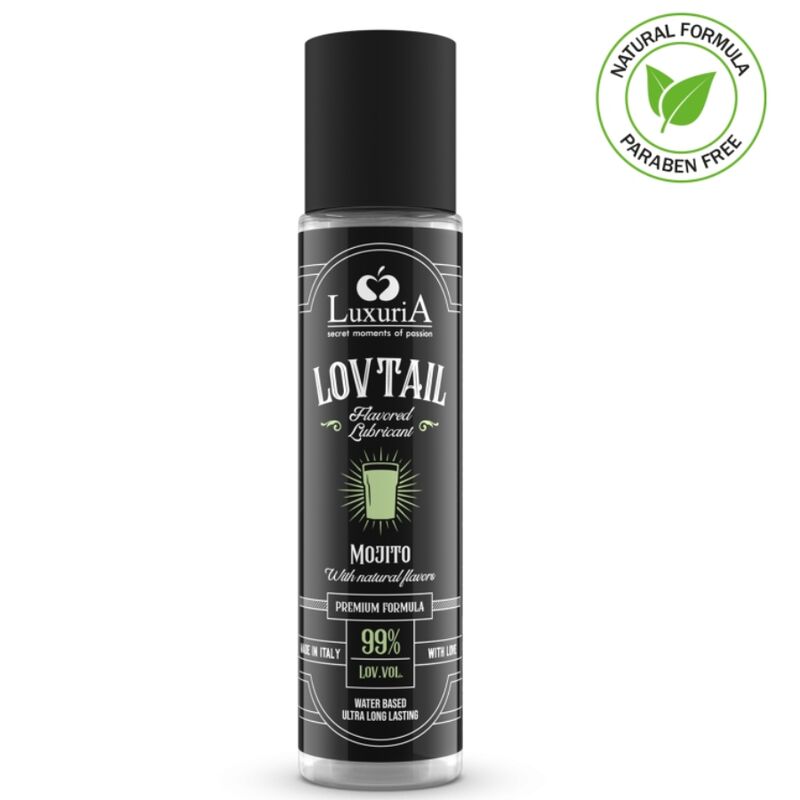 Intimateline - Lubrifiant Gourmand Saveur Cocktail Mojito - 60 ml