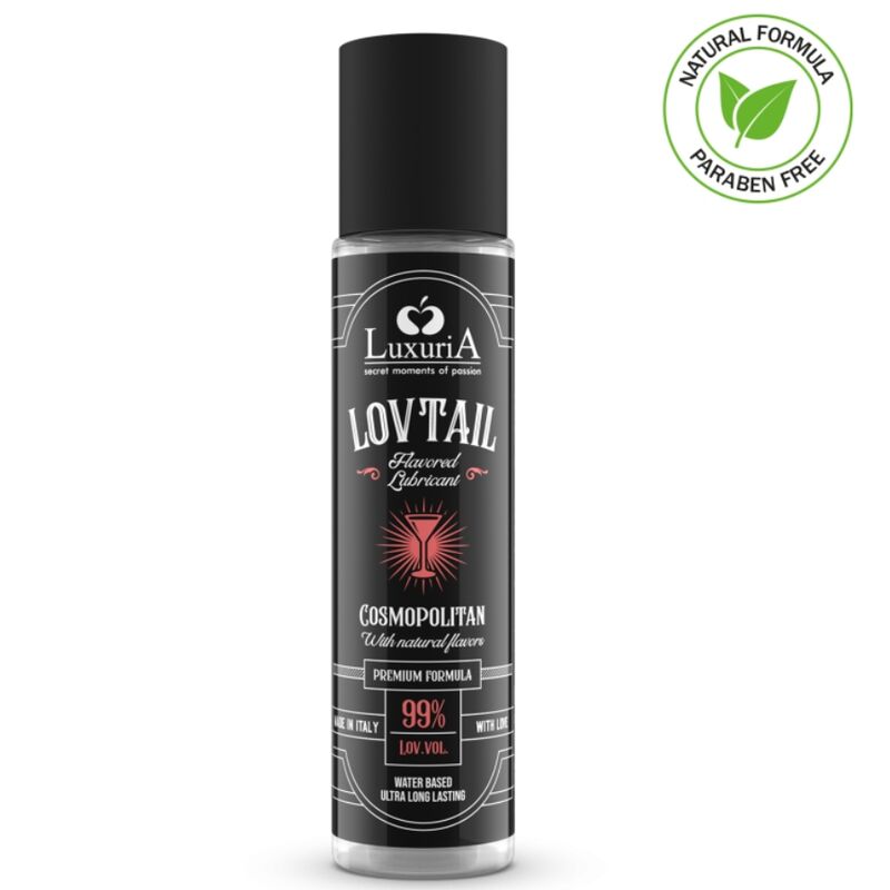 Intimateline - Lubrifiant Gourmand Saveur Cocktail Cosmopolitan - 60 ml