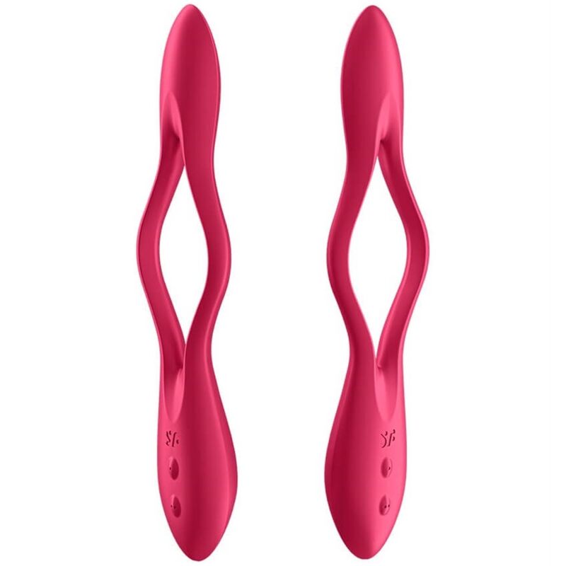 Vibromasseur Couple Elastic Joy Rouge - Satisfyer