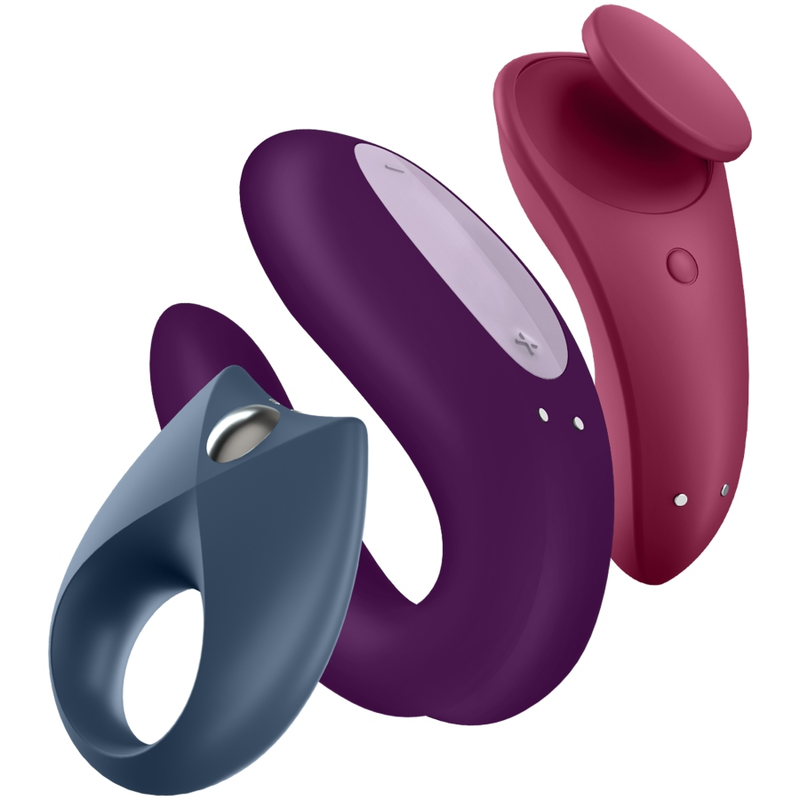 Coffret Sextoys Connectés Partner Box 3 - Satisfyer