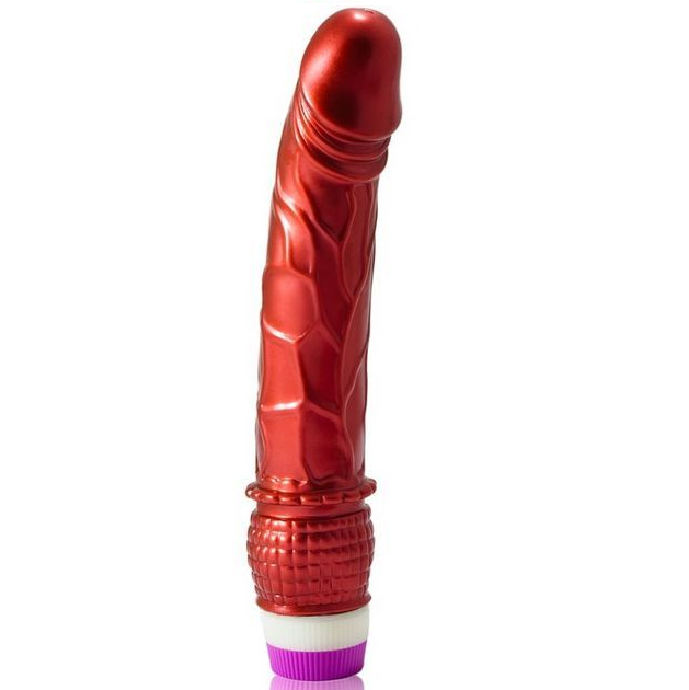 Baile - Pénis Doux & Vibrant 23 cm - Rouge