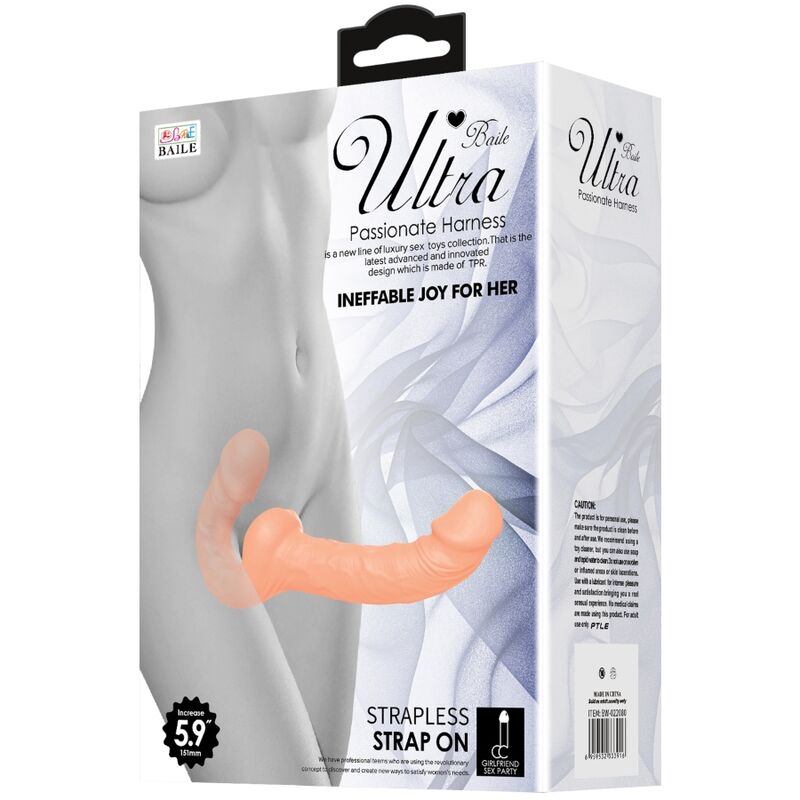 Baile - Double Gode Ceinture Réaliste sans Harnais