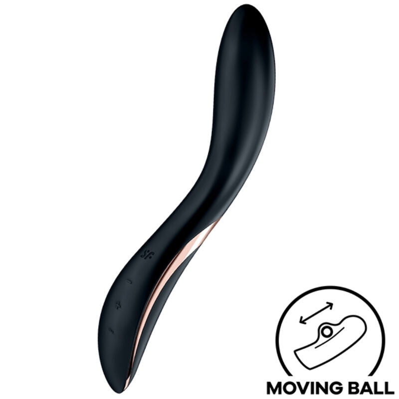 Vibromasseur Point-G Rrrolling Explosion Noir - Satisfyer