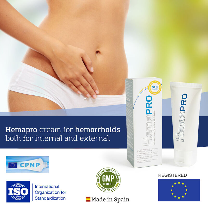 500Cosmetics - Crème Traitement Anti-Hémorroïde Hemapro - 75 ml