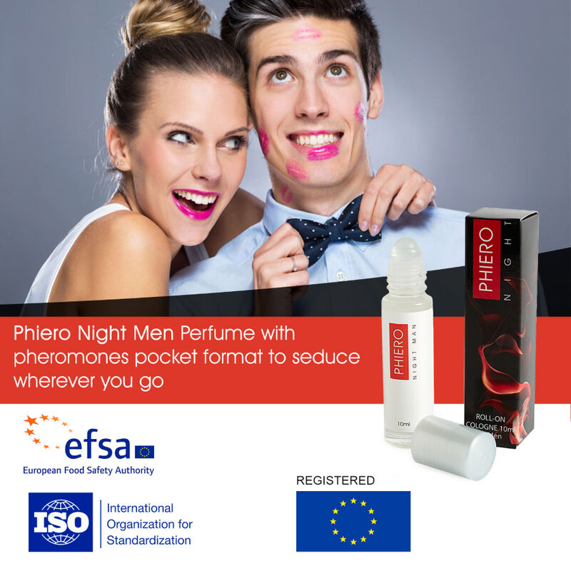 500Cosmetics – Roll On aux Phéromones Homme Phiero Night Man - 10 ml