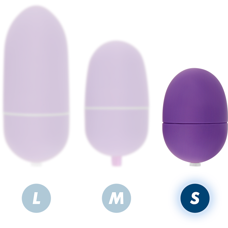 Online – Oeuf Vibrant avec Télécommande Taille S – Lilas