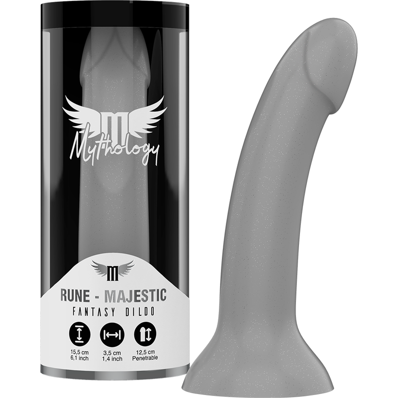 Gode Fantasy Rune Majestic Argent Taille S - Mythology - MYTHOLOGY FANTASY DILDO