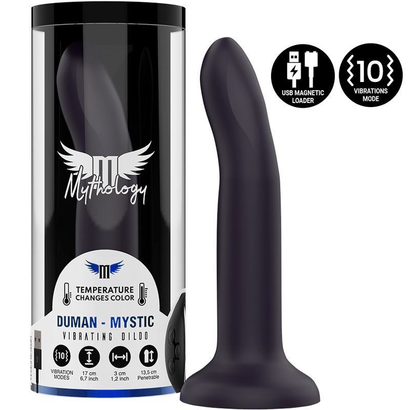 Gode Vibrant Duman Mystic M Thermochromique - Mythology - MYTHOLOGY FANTASY DILDO