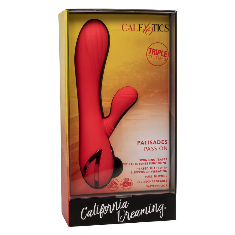 Vibromasseur Rabbit Palisades Passion Rouge - California Dreaming