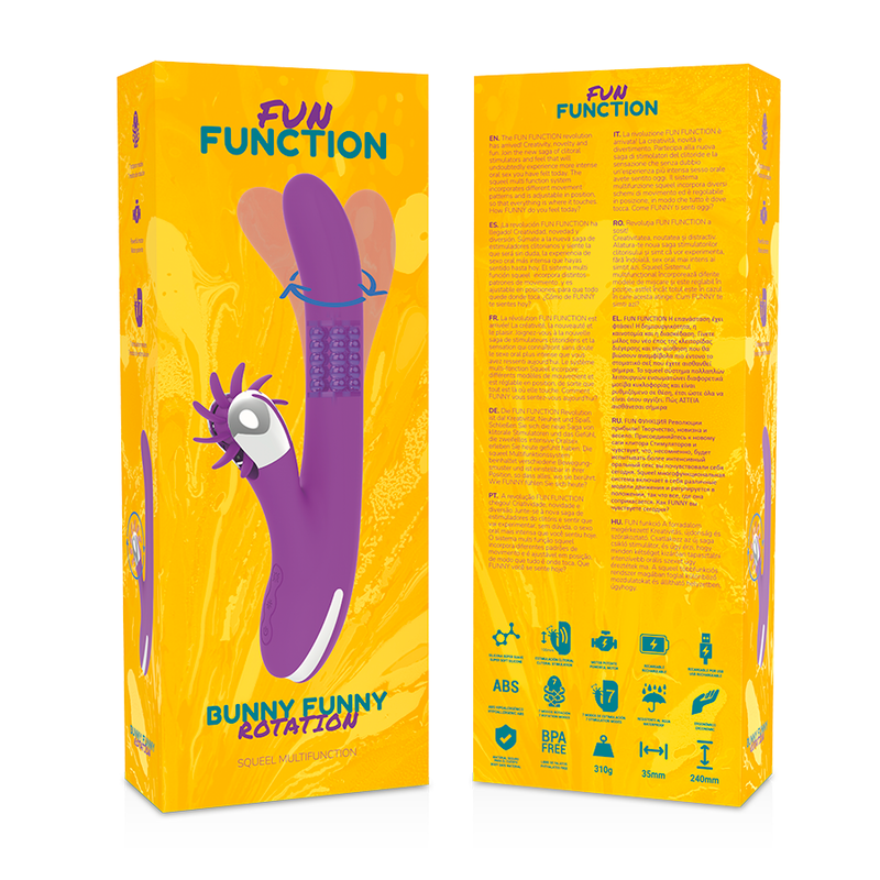 Vibromasseur rabbit Funny Rotation 2.0 - Fun Function - FUN FUNCTION