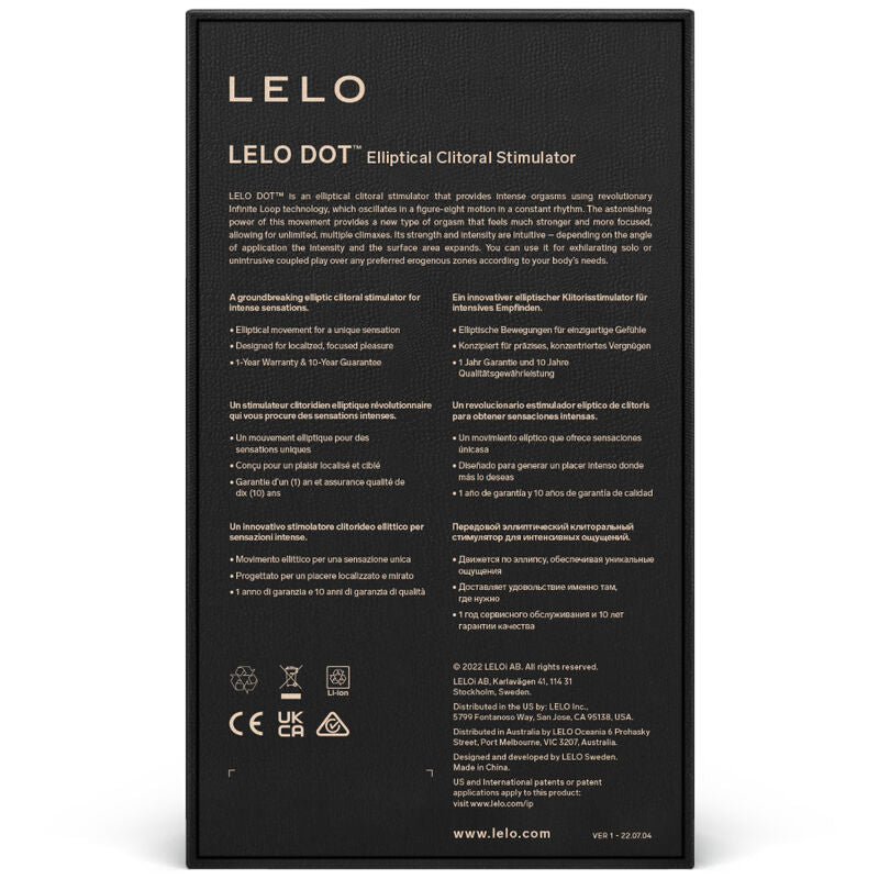 LELO - Stimulateur Clitoridien Ciblé Dot - Rose