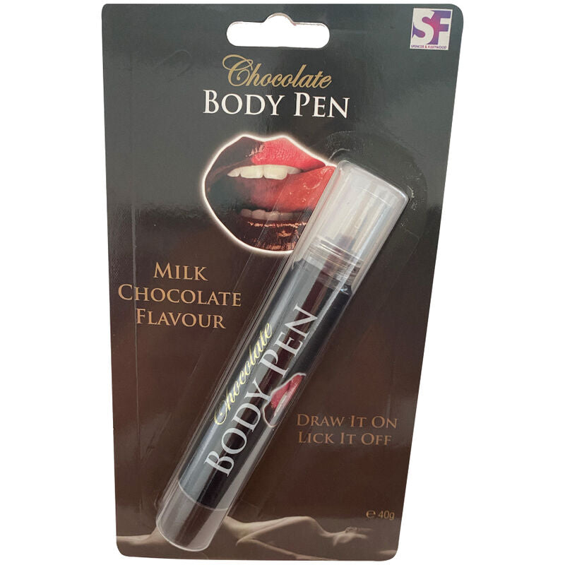 Stylo Peinture Corporelle Gourmande Chocolat - Spencer & Fleetwood