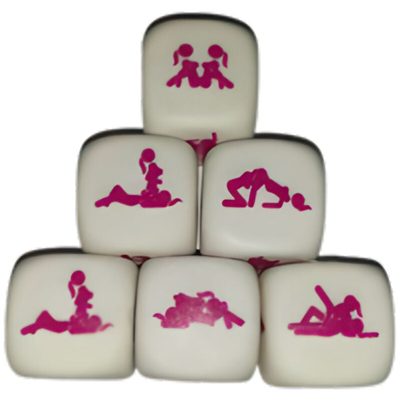 Dé Érotique Kamasutra pour Filles 30mm - Diablo Picante