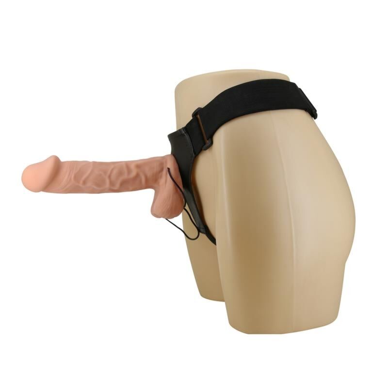 Baile - Gode Ceinture XXL Réaliste et Vibrant - 26 cm