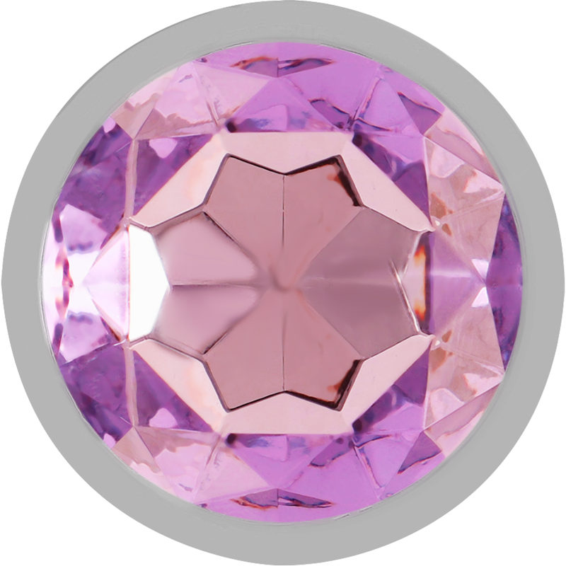 Plug Anal Intense Métal Cristal Violet Taille M - Intense