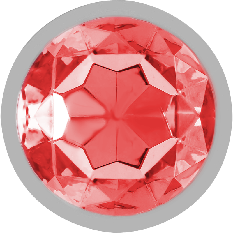 Bijou Anal Diamant Intense Rouge Taille L - Intense