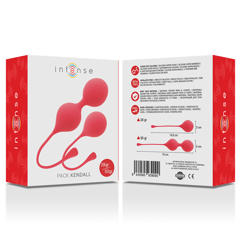 Kit Boules de Geisha Intense Pack Kendall Rouge - Intense