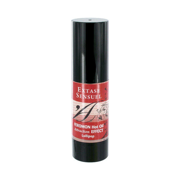 Huile de Massage Extase Sensual Chauffante Sucette 30ml - Extase