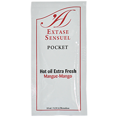 Huile Massage Chauffante Extase Sensual Mangue 10ml - Extase