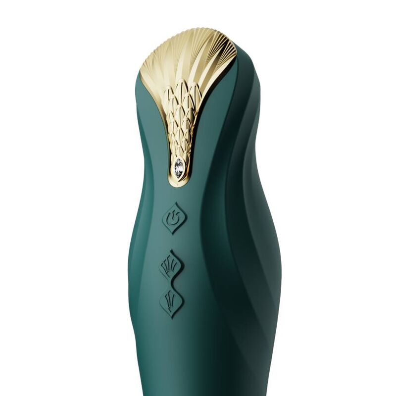 Zalo - Vibromasseur Va-et-Vient King Vibrating Thruster - Vert