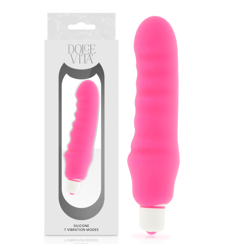 Vibromasseur Genius Pink Silicone Rose - Dolce Vita