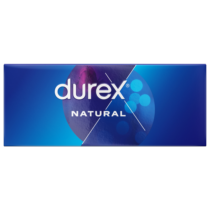 Préservatifs Durex Natural Regular Fit - Boîte de 144