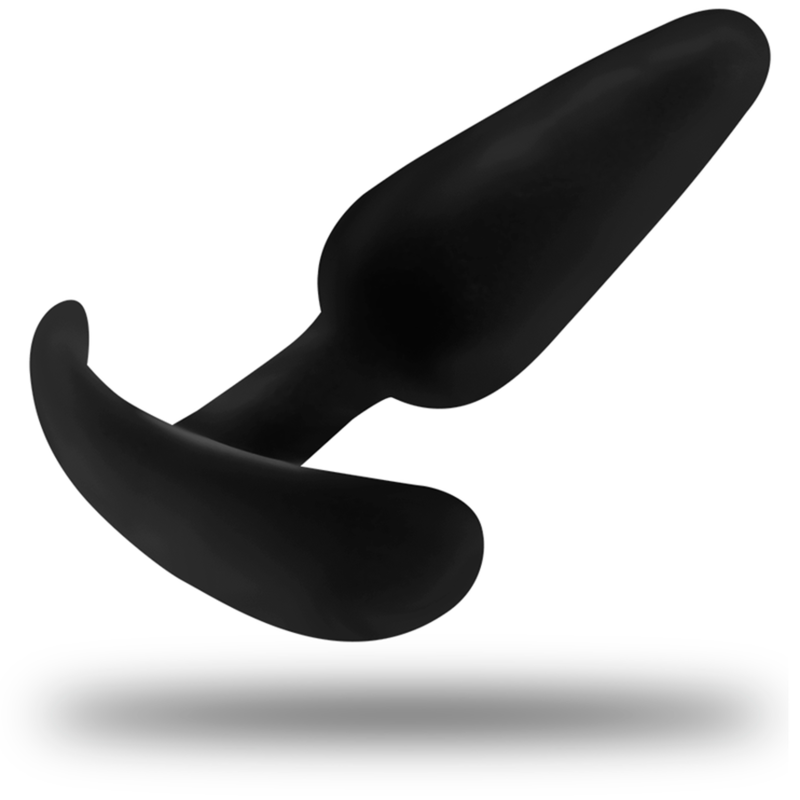 Plug Anal Hansel Silicone - Black & Silver