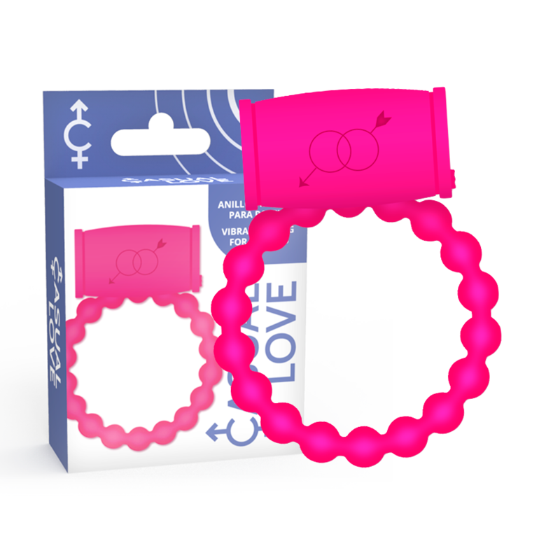 Anneau Vibrant Casual Love Ring 25 Rose - Casual Love