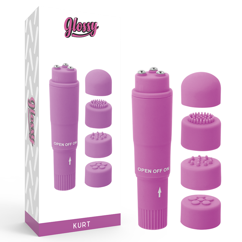 Glossy Masseur de poche kurt Violet