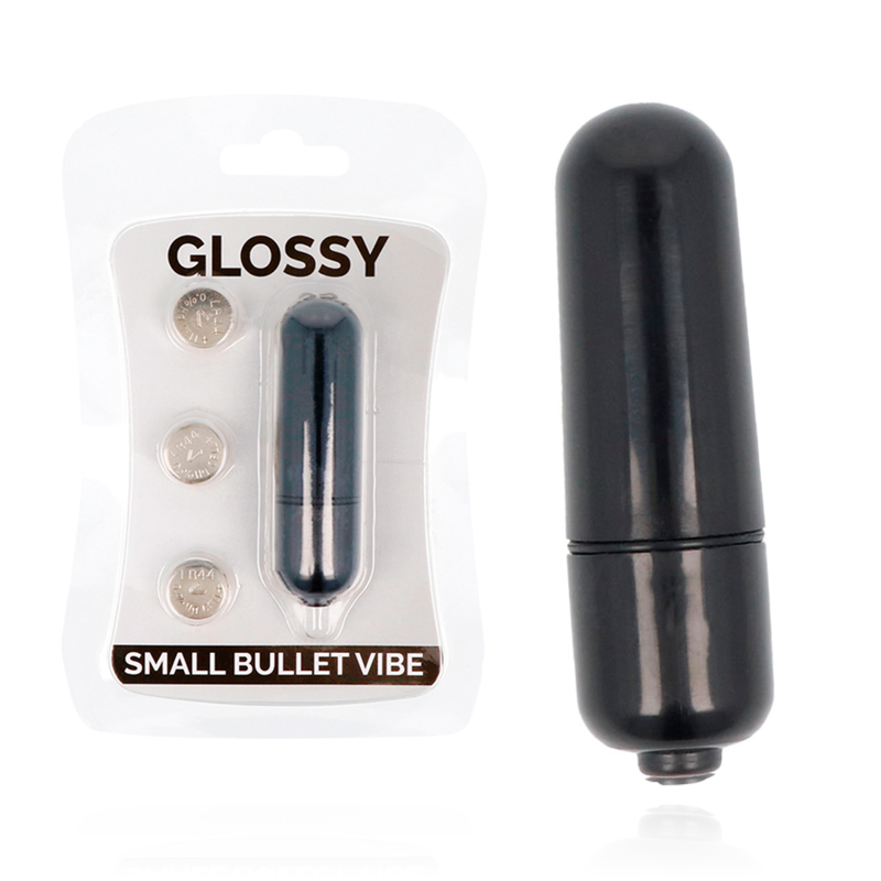 Stimulateur bullet Glossy Brilliant noir waterproof - Glossy - GLOSSY