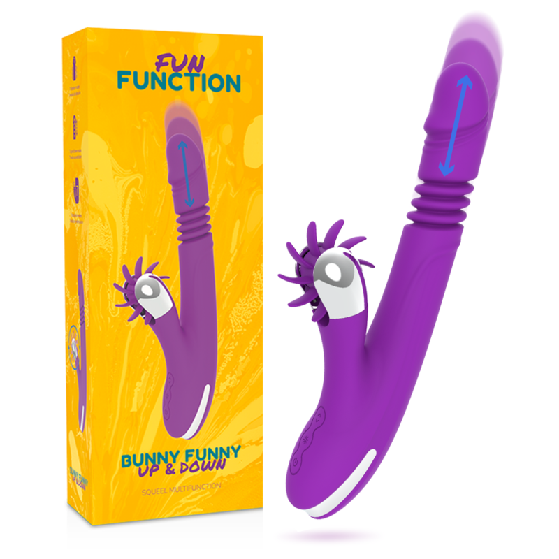 Vibromasseur lapin Funny Up & Down 2.0 - Fun Function - FUN FUNCTION