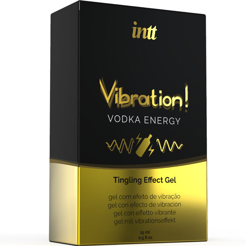Gel Stimulant Vibration Vodka Energy 15ml - Intt