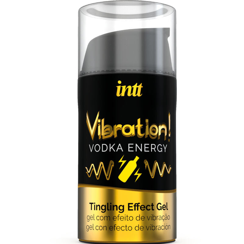 Gel Stimulant Vibration Vodka Energy 15ml - Intt