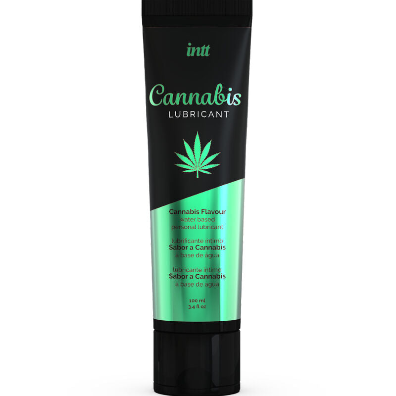 Lubrifiant Cannabis INTT Saveur Cannabis Sativa 100ml - Intt