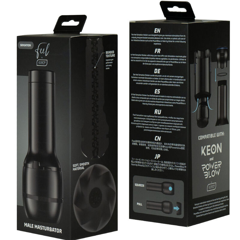 Masturbateur FeelSensation Stroker Compatible Keon - Kiiroo