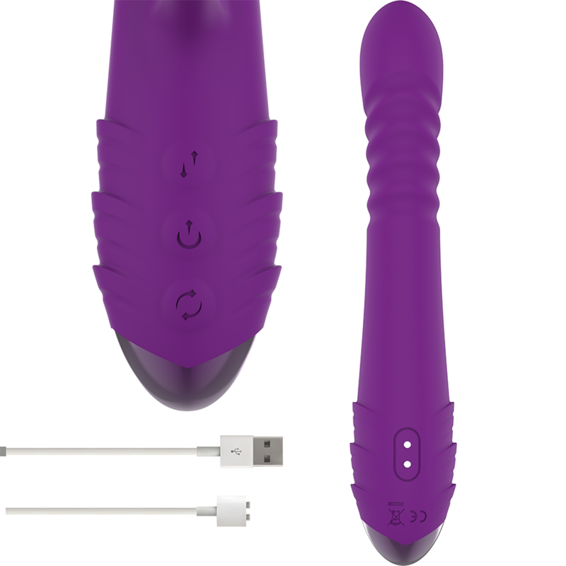 Vibromasseur Multifonction Iggy Up & Down Violet - Intense