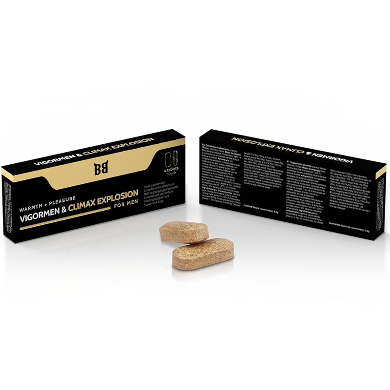 Complément Alimentaire Vigormen & Climax Explosion - Black Bull - BLACK BULL