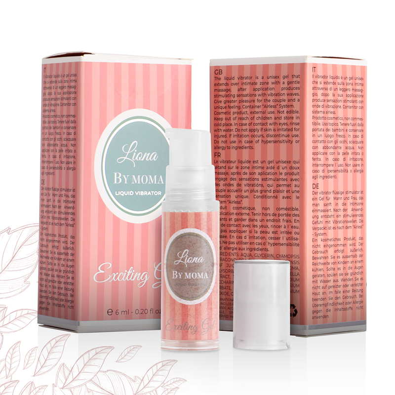 Gel excitant liquide vibrant Liona 6 ml - Moma - LIONA BY MOMA