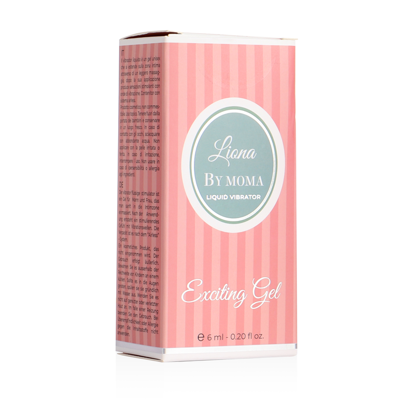 Gel excitant liquide vibrant Liona 6 ml - Moma - LIONA BY MOMA