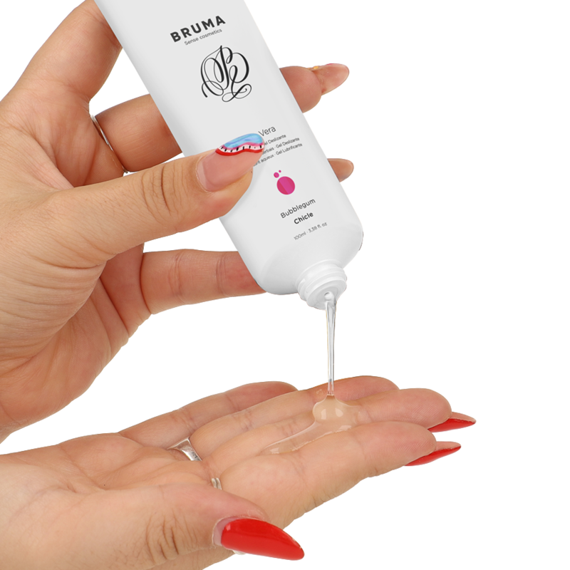 Lubrifiant Gel Glissant Aloe Vera Bubblegum 100ml - Bruma