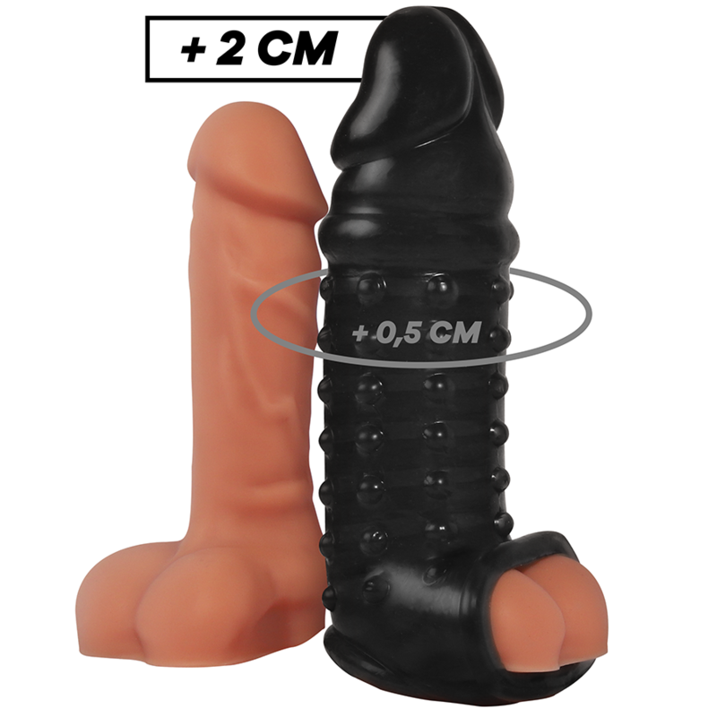 VirilXL - Gaine de Pénis V11 (+2cm) - Noir