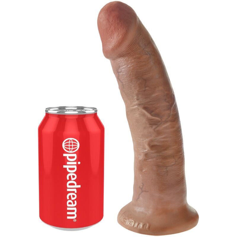 Gode Réaliste King Cock 21.7 cm Caramel - Pipedream