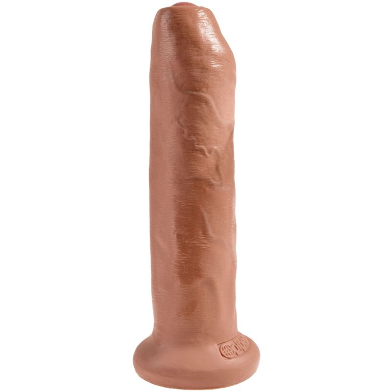 Gode Réaliste King Cock Non Coupé 17.8 cm Caramel - Pipedream